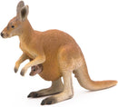 Papo - Realistic Kangaroo With Baby Figure