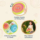 B.Toys Paddle Disc Game Set