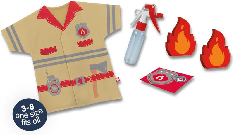 SES Petit Pretenders Fire Department Costume Set RRP $34.99