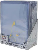 Ultra PRO - Pikachu TOPLOADER® and PENNY SLEEVES® Combo Pack 25 Pack
