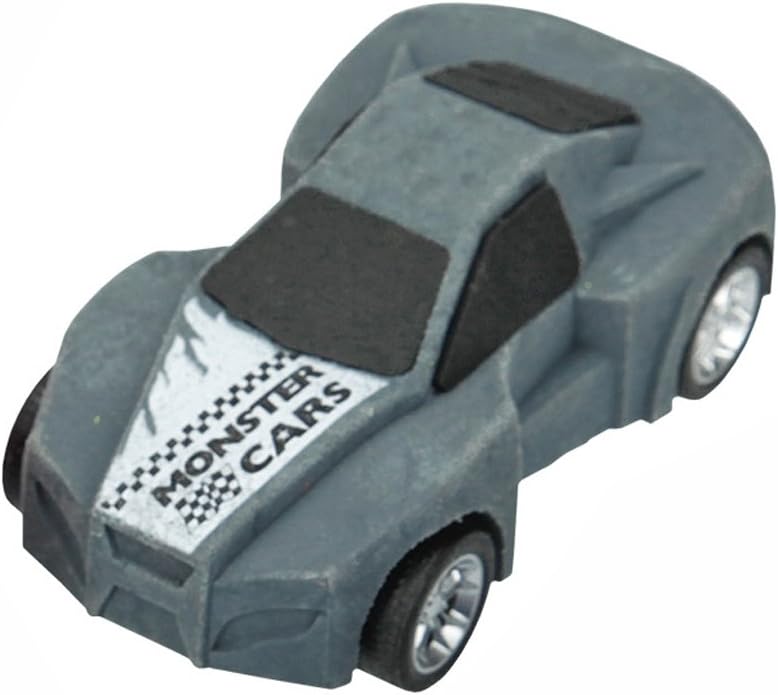 Monster Cars 3D Eraser - Asst RRP $8.99