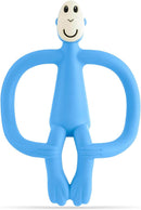 Matchstick Monkey Baby Blue Teething Toy and Gel Applicator