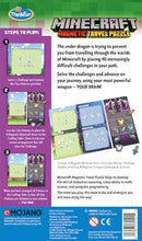 ThinkFun Minecraft Magnetic Travel Puzzle Logic Game