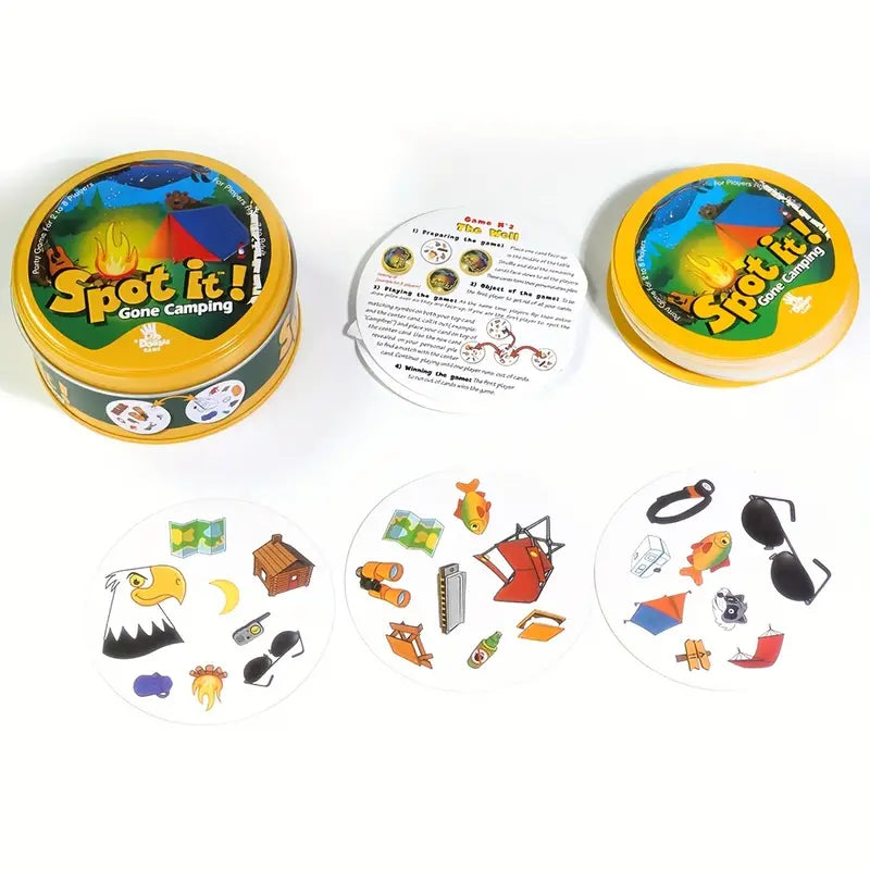 Spot It!: Gone Camping Family Game RRP $18.99