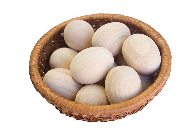 QToys | DIY Wooden Eggs set of 10