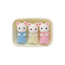 Sylvanian Families Marshmellow Mouse Triplets