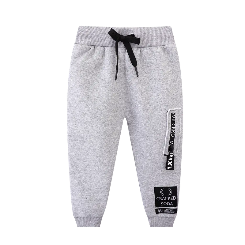 Cracked Soda | Hayden Trackpants Grey-Baby RRP $44.99