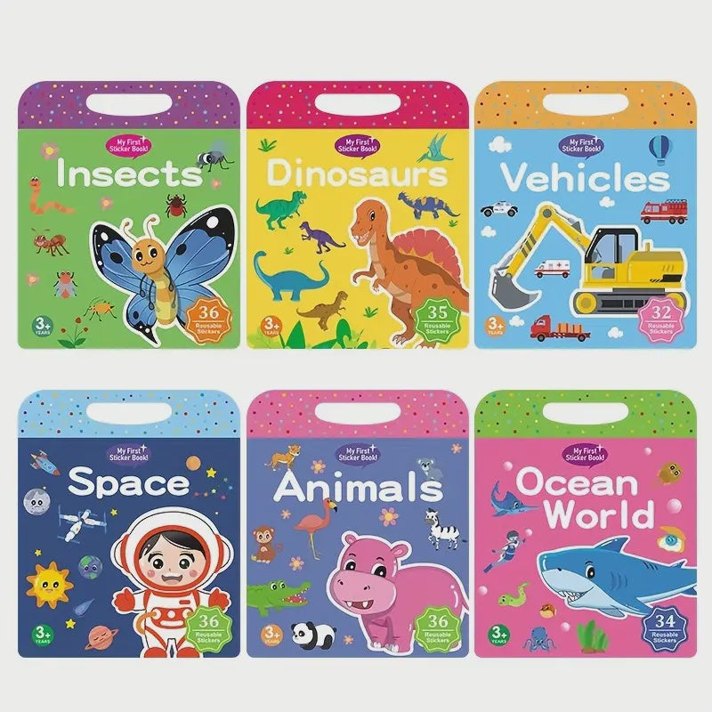 Reusable Sticker Book - Assorted