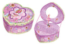 Heart Shaped Musical Jewellry Box - Fairy