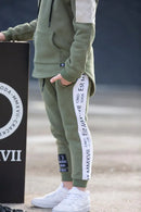 Cracked Soda | Baby Otto Trackpants-Olive