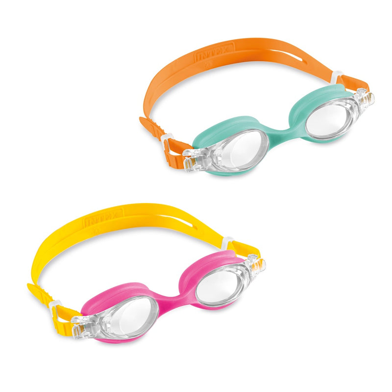 Intex Kids/Children Swimming/Snorkeling Eye Goggles 3-8y