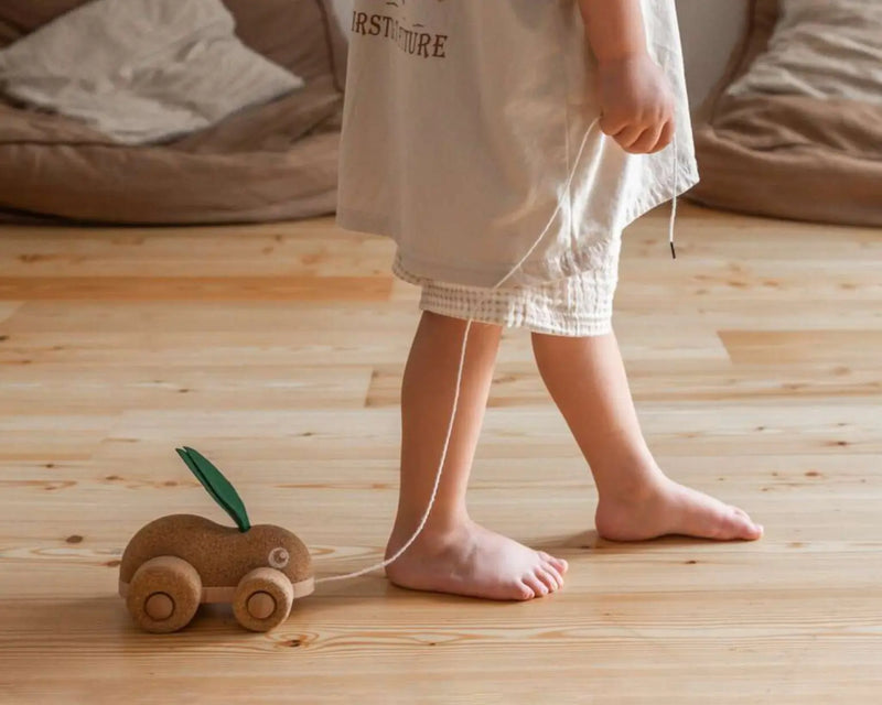 KORKO Cork Pull-Along Rabbit