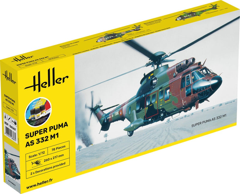 Heller: Starter Kit Super Puma As 332 M0 RRP $49.99