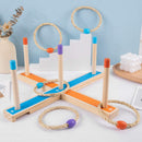 Wooden Ring Toss Game for All Ages – Indoor and Outdoor Fun for Everyone!