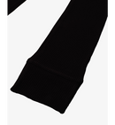 The Girl Club | Black Skinny Rib Leggings -Blue