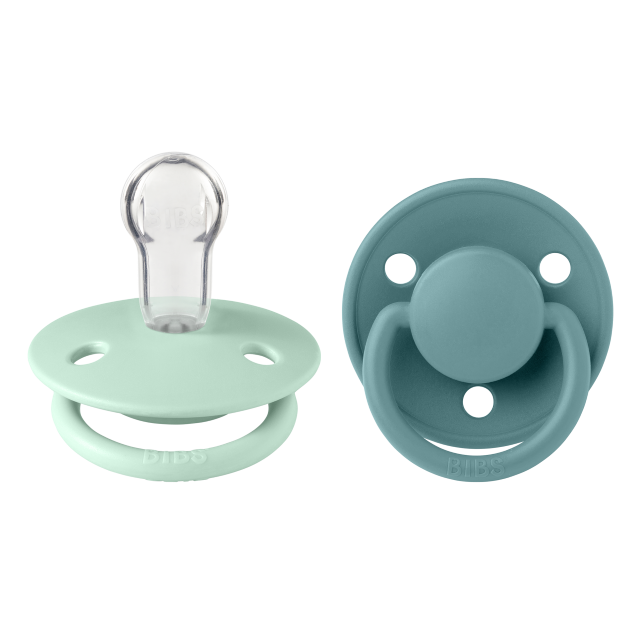 Bibs Pacifier | De Lux Round -Assort