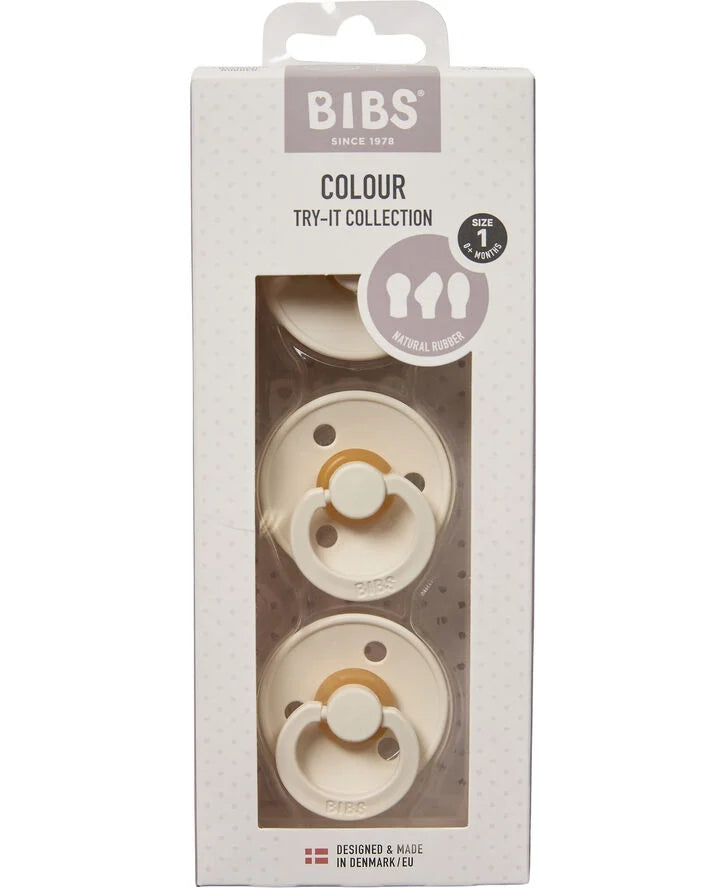Bibs Pacifier | Try-It 3pk-Assort