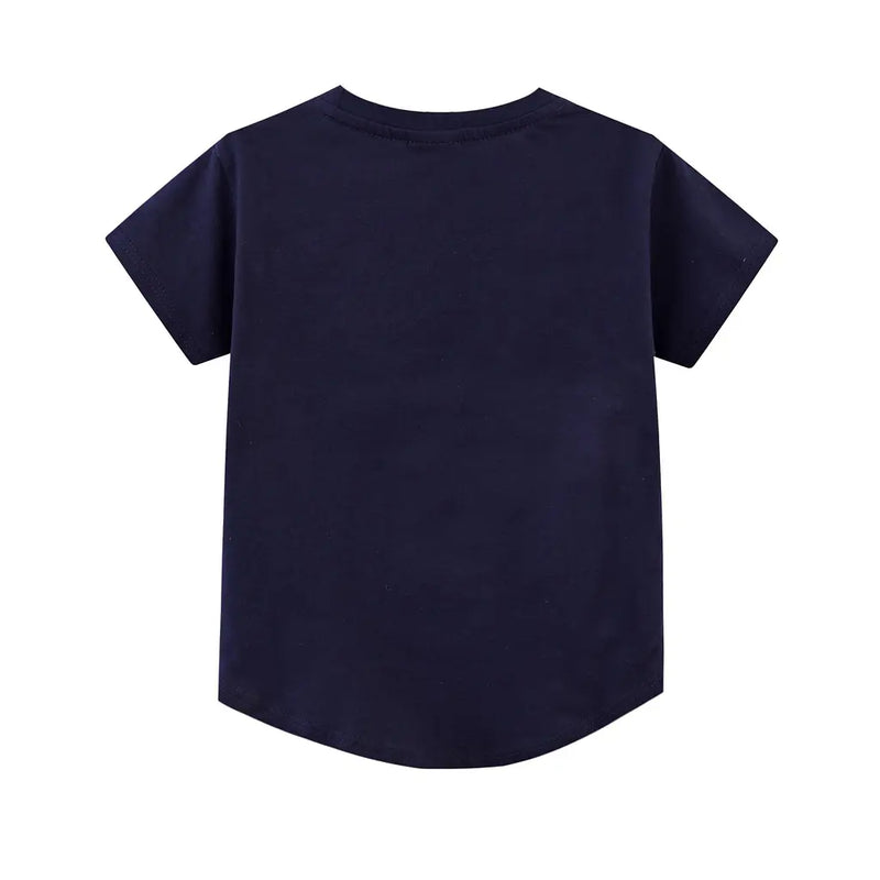 Cracked Soda | Luca Tee Navy Stripe -Baby