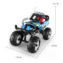 193pc iM.Master Pull Back Truck Building Blocks Kids