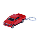 Majorette Key Chain Toyota Hilux Red