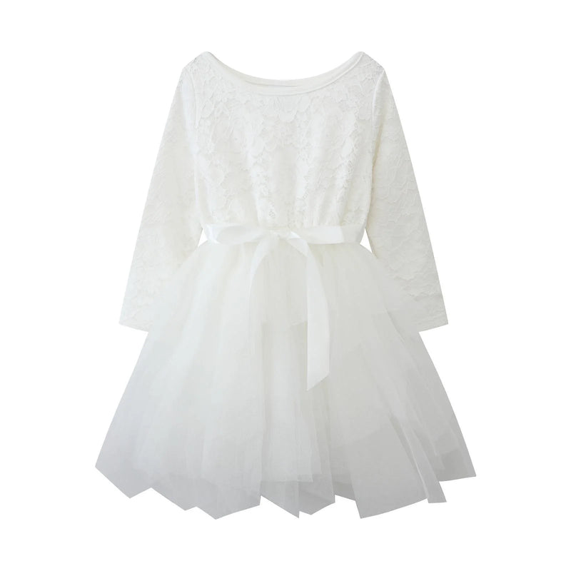 Cracked Soda | Lace Shredded Tutu - Cream