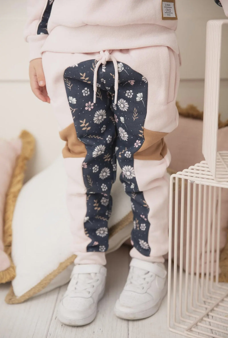 Cracked Soda |  Indigo Detailed Track Pants 3-8yrs RRP $44.99