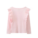 Cracked Soda | Sofia frill Top Pink 3-8yrs