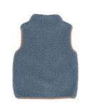 Bebe | Blue Serpa Zip-Up Vest