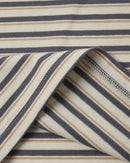 Quincy Mae | Boxy Tee Vintage Stripe - Midnight