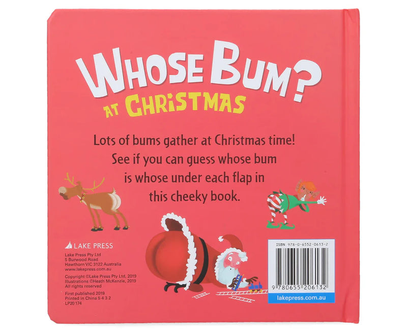 Whose Bum at Christmas Board book