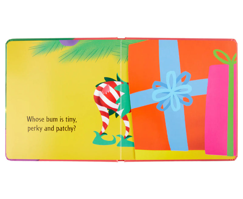 Whose Bum at Christmas Board book