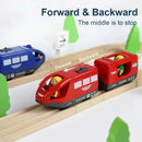 Edwone Wooden Track Magnetic Electric  Train