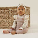 Aster & Oak | Mauve Pink Knit Overalls RRP $79.99