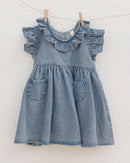 Quincy Mae | Sophie Dress - Chambray