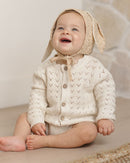 Quincy Mae | Knit cardigan - Natural