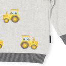 Korango | Tractor Jumper - Grey Marle