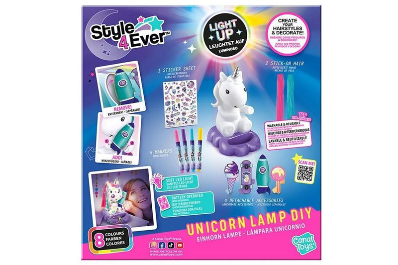 Style4Ever: Unicorn DIY Light-Up Lamp