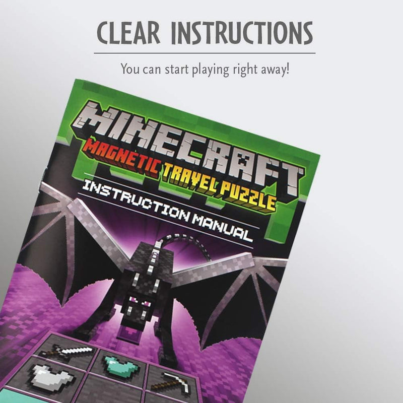 ThinkFun Minecraft Magnetic Travel Puzzle Logic Game