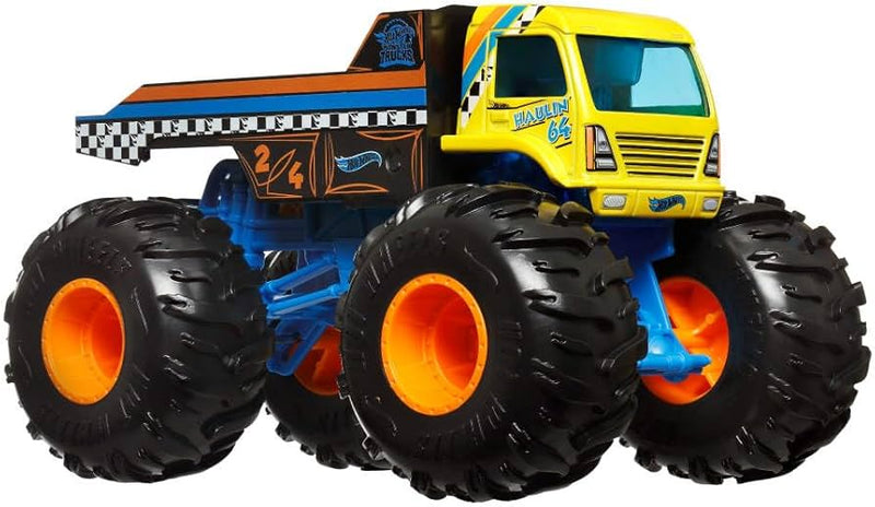 Hot Wheels Monster Trucks Oversized Haulin 64 Toy Vehicle