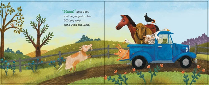 Little Blue Truck Makes a Friend