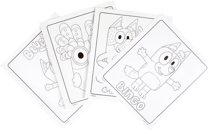 Crayola Colour Wonder Mess Free Colouring Bluey