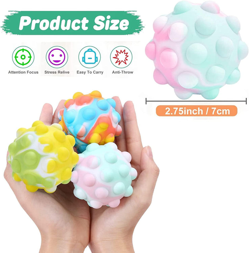 Pop it Ball - Tie Dye Assorted RRP $3.99