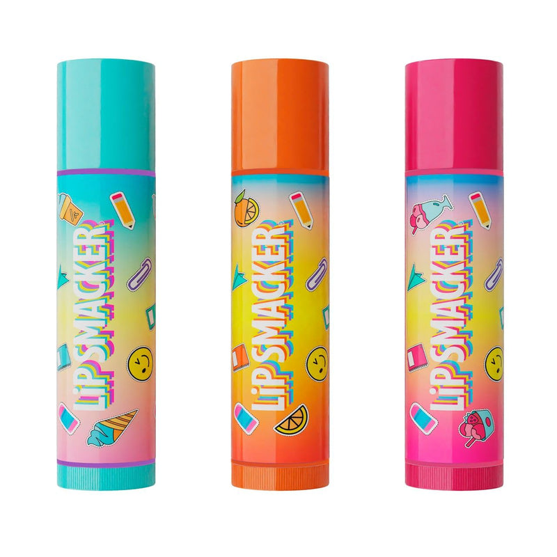 Lip Smacker, Back to School Collection, Spiral Notebook Lip Balm Trio - Pink