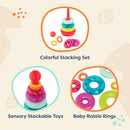 B. toys Rainbow Rings Stacking Rings