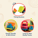 B.Toys – Grab-n-Go Truck Set – 2 Trucks