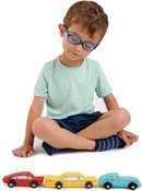 Retro Cars Set Wooden