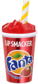 Lip Smacker - Coca-Cola Cup Collection - Strawberry Fanta Coke Cup Lip Balm