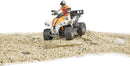 Bruder | Quad Bike with Rider