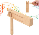 Wooden Ratchet Noise Maker