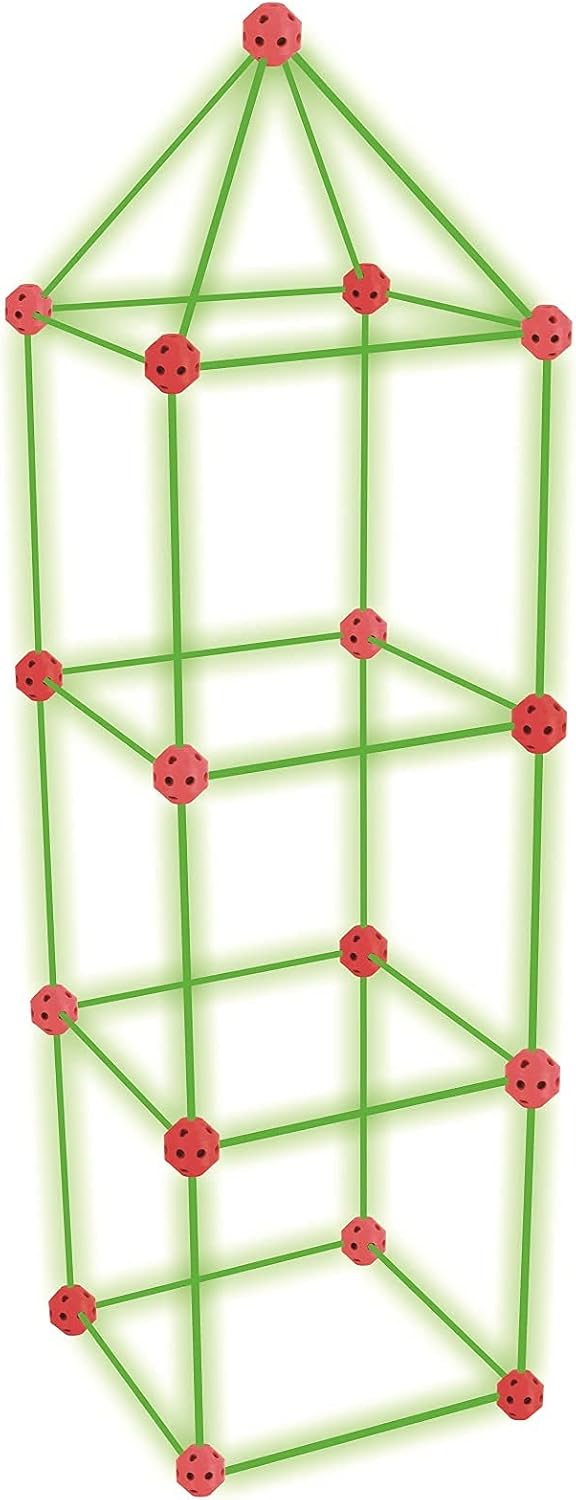 GLOW IN THE DARK Build a Fort Set